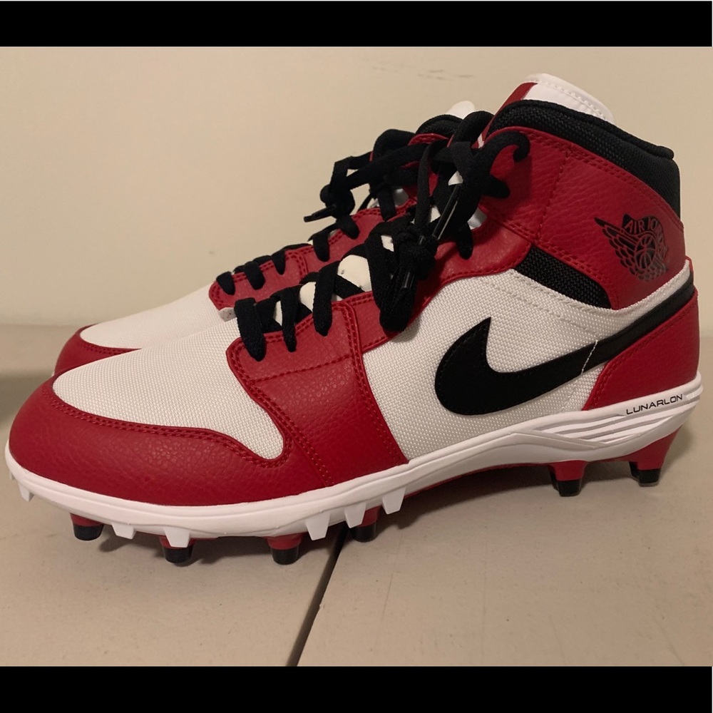 Air Jordan 1 Retro TD Football Cleats “Chicago”